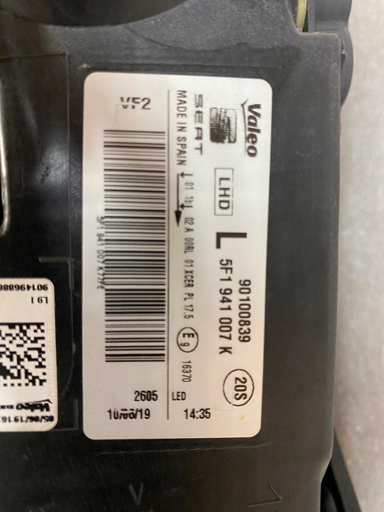 Frontscheinwerfer Seat Leon 5F1941007K LED Links Scheinwerfer Headlight