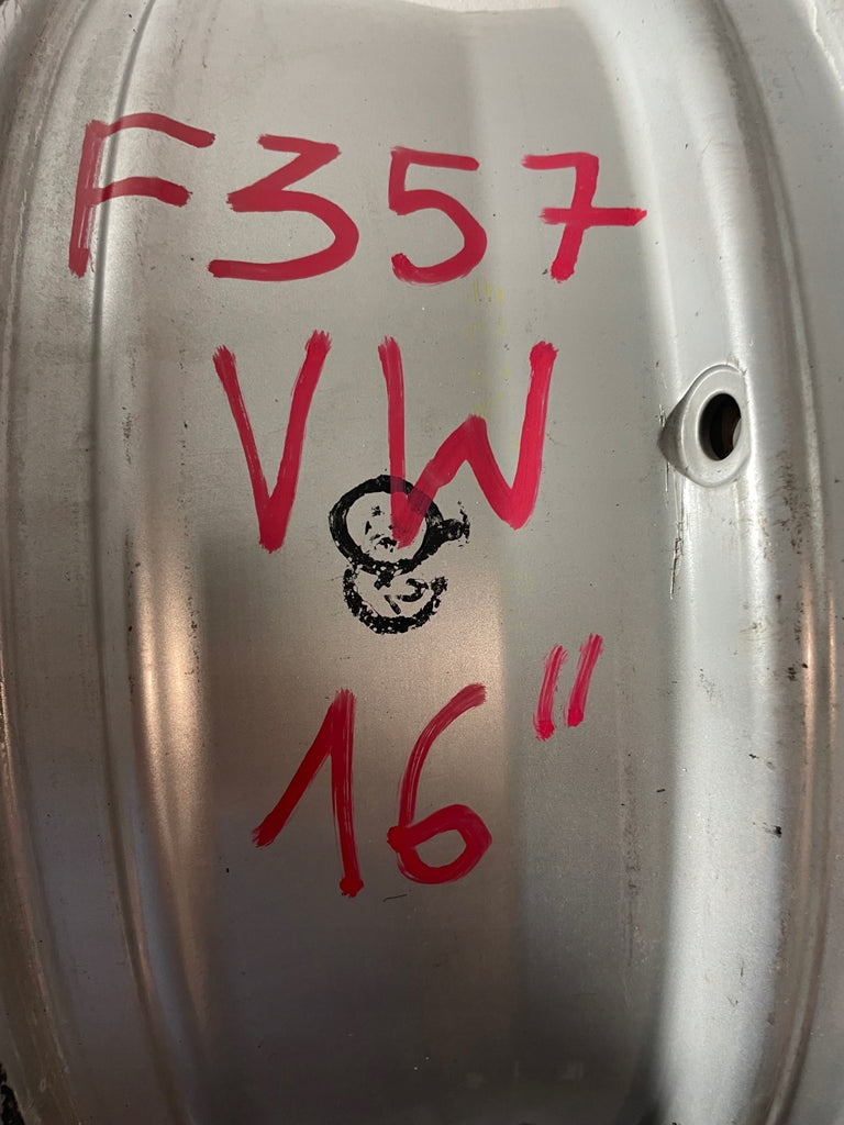 1x Alufelge 16 Zoll 6.0" 5x112 50ET Glanz Silber 2K5601025J VW Caddy I Rim Wheel FEL8287594168cv