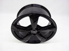 Laden Sie das Bild in den Galerie-Viewer, 4x Alufelge 18 Zoll 8.0" 5x112 39ET Glanz Schwarz 4K0601025 Audi A6 C8 Rim Wheel FEL6723484819ae