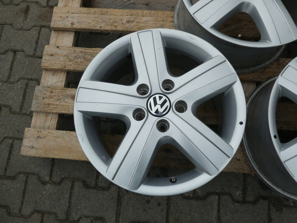 4x Alufelge 17 Zoll 7.0" 5x120 55ET Glanz Silber 7H0601025 VW T6 T5 Rim Wheel FEL5065428278uv