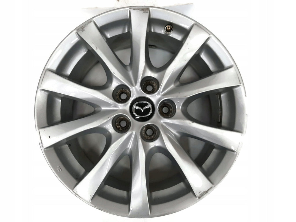 1x Alufelge 17 Zoll 7.5" 5x114.3 50ET Glanz Silber 9965077570 Mazda 6 Gj