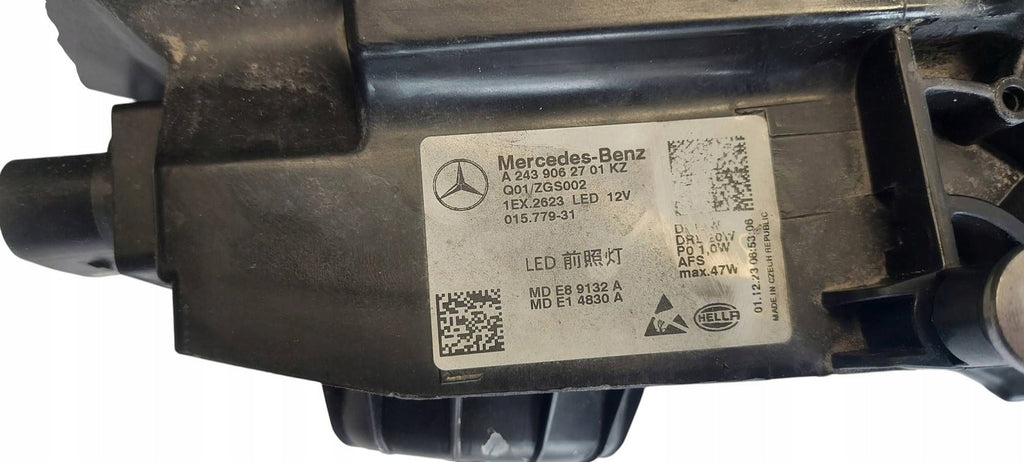 Frontscheinwerfer Mercedes-Benz Eqa Eqb A2439062701 LED Links Headlight SCH2315971155ml