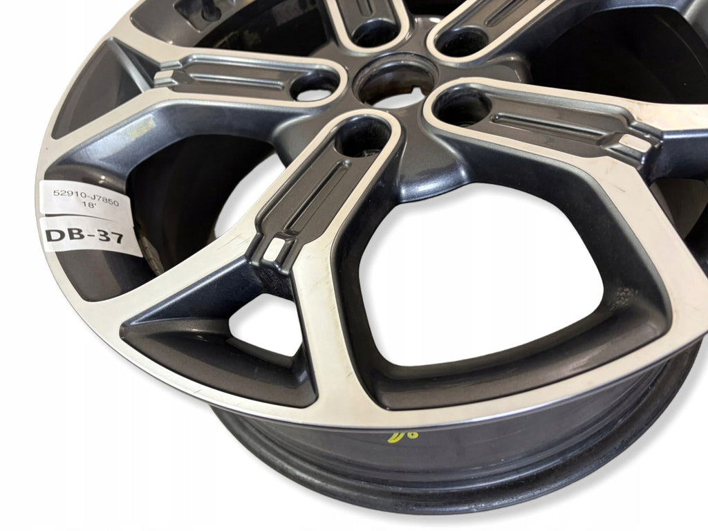 1x Alufelge 18 Zoll 7.5" 5x114.3 45ET Glanz Grau 52910J7850 Kia I Rim Wheel FEL8239480871ca