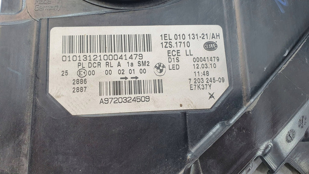 Frontscheinwerfer BMW 5 F11 F10 7203245 Xenon Links Scheinwerfer Headlight SCH6504689082ha