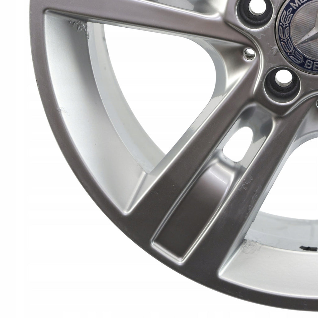 1x Alufelge 18 Zoll 8.0" 5x112 60ET Glanz Silber A1644015702 Mercedes-Benz W164 FEL9305185302kf