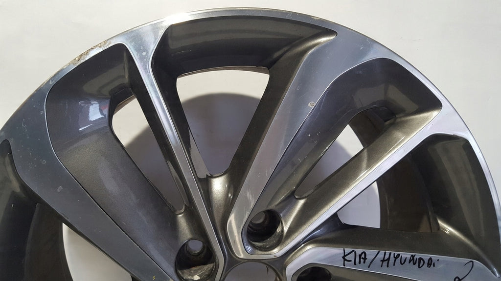 1x Alufelge 18 Zoll 7.5" 5x114.3 50ET Glanz 52910-G5200 Kia Rim Wheel