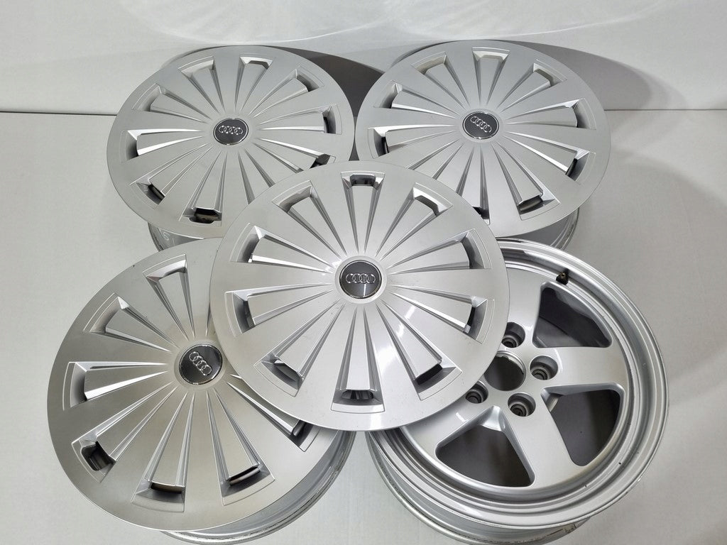 4x Alufelge 16 Zoll 7.0" 5x112 35ET 8W0601025 Audi Rim Wheel FEL8154012201dk
