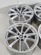 Laden Sie das Bild in den Galerie-Viewer, 4x Alufelge 17 Zoll 7.5" 5x112 27ET Glanz Silber 6868217 BMW G30 Rim Wheel FEL1981362347er