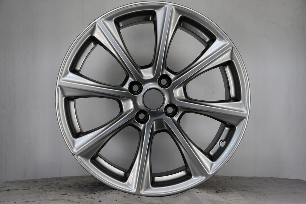 1x Alufelge 18 Zoll 7.0" 4x108 47 5ET Glanz H1BC-1007-E1 Ford Fiesta Rim Wheel