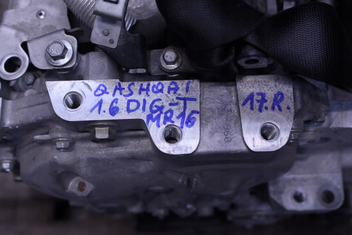 Motor Nissan Qashqai MR16DDT 1.6 DIGT 60TKm 2017 Engine Unkomplett MOT7982870781kv