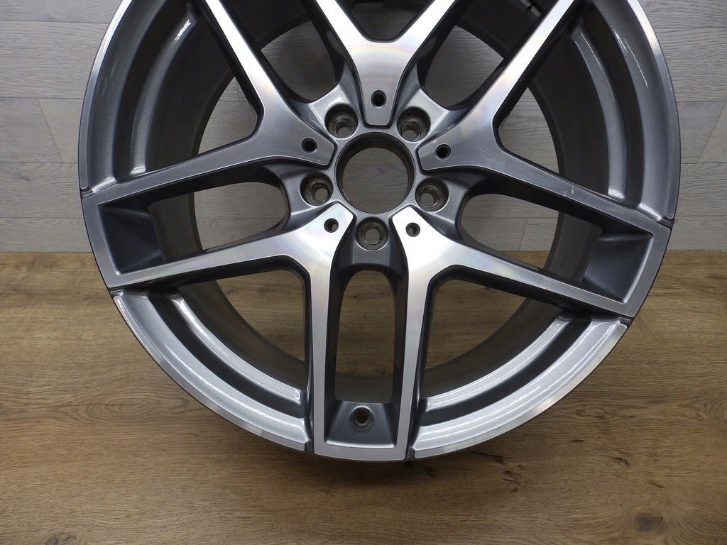 1x Alufelge 19 Zoll 8.0" 5x112 38ET A2534011800 Mercedes-Benz Glc Amg Rim Wheel FEL2200532009lz
