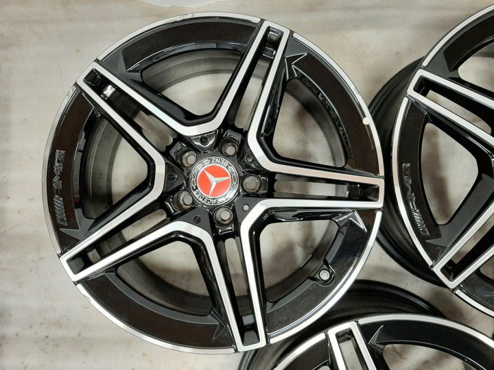4x Alufelge 18 Zoll 8.0" 5x112 40ET Glanz Schwarz A1774014000 Mercedes-Benz W177 FEL1371558880ql