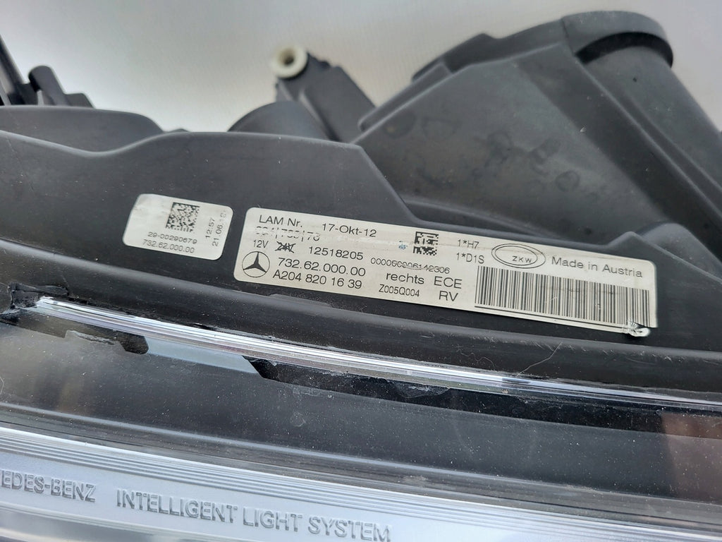 Frontscheinwerfer Mercedes-Benz X204 A2048201639 A2048201539 Xenon Ein Satz SCH2970140355cy