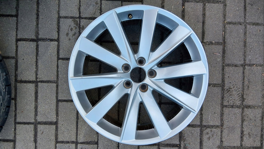 1x Alufelge 19 Zoll 8.0" 5x108 42 5ET Glanz Silber 31362276 Volvo I Rim Wheel FEL7896343112nl