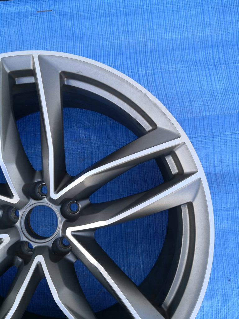 1x Alufelge 21 Zoll 9.5" 5x112 25ET 4G0601025CF, 4G0601025CF Audi Rim Wheel FEL8714830271cm