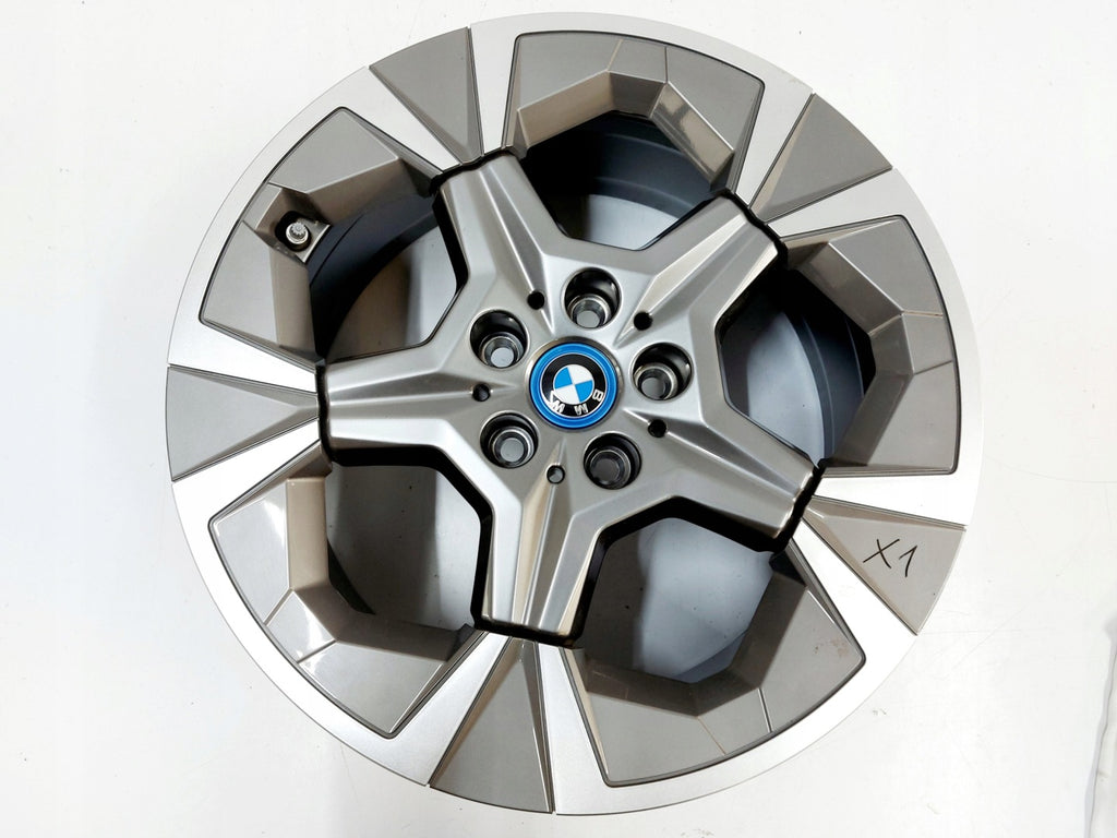 1x Alufelge 18 Zoll 7.5" 5x112 50ET Glanz Graphit 6898040 BMW X1 Rim Wheel FEL9215828149cf