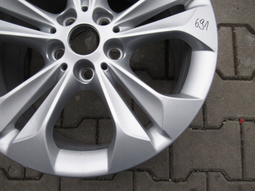 1x Alufelge 17 Zoll 7.5" 5x112 52ET Glanz Silber 6856065 BMW F39 X1 F48 FEL4367731633dr