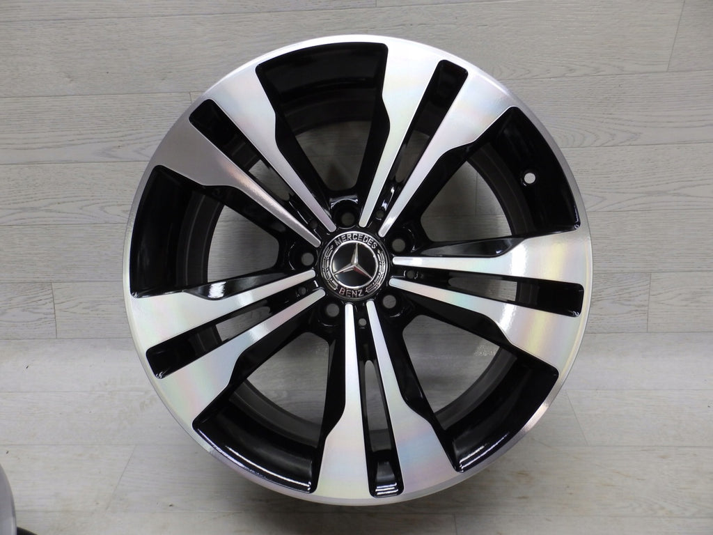 4x Alufelge 18 Zoll 7.5" 5x112 52ET Glanz Grau A2464010400 Mercedes-Benz Vito
