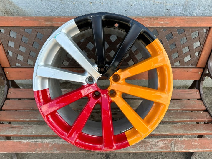 1x Alufelge 19 Zoll 9.0" 5x112 33ET 5N0601025K VW Tiguan Rim Wheel FEL2827280534vl