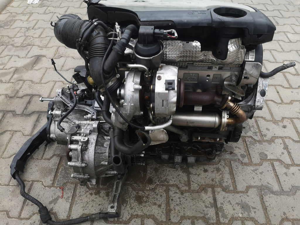 Motor Audi Skoda VW 2.0 TDI CBD 160TYSKM 257TKm Diesel Engine Komplett