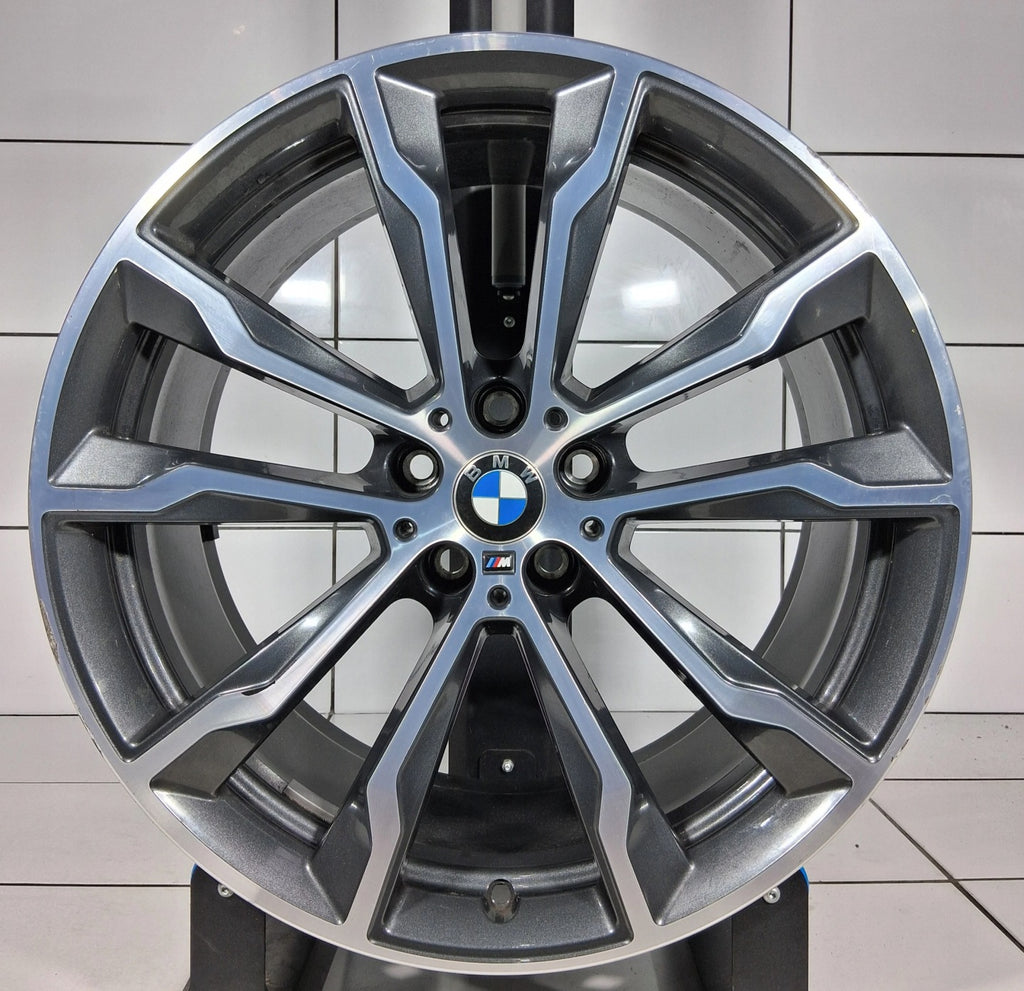 1x Alufelge 20 Zoll 9.5" 5x112 43ET Glanz Graphit 8010269 BMW Rim Wheel FEL3726590820wm