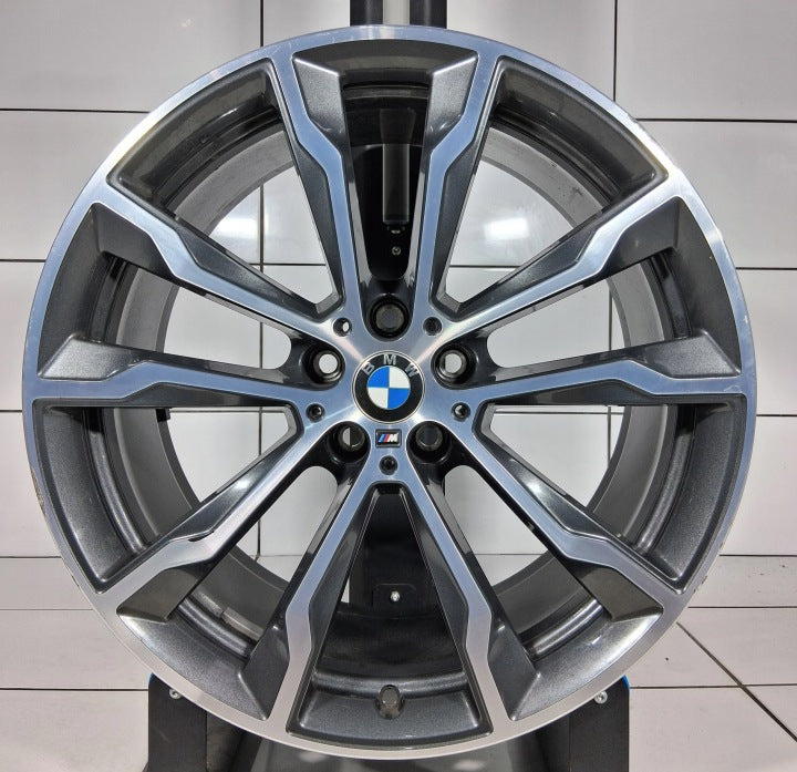 1x Alufelge 20 Zoll 9.5" 5x112 43ET Glanz Graphit 8010269 BMW Rim Wheel FEL3726590820wm
