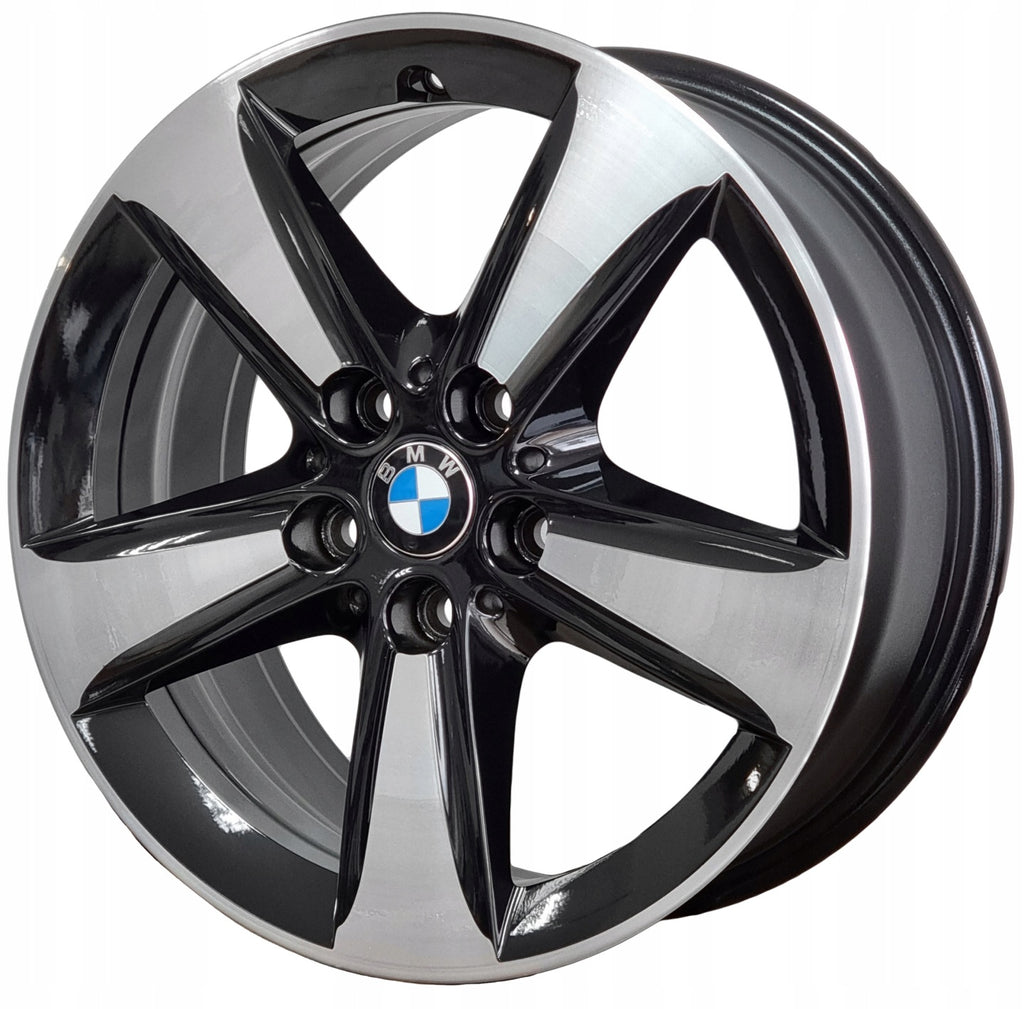 1x Alufelge 17 Zoll 7.5" 5x120 54ET Schwarz 6855087 BMW 2 Active Tourer F45 F46 FEL4045222742rs