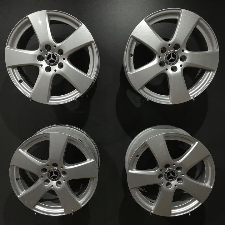 4x Alufelge 17 Zoll 7.0" 5x112 48 5ET A2054015500 Mercedes-Benz W205 Rim Wheel FEL1309782029za
