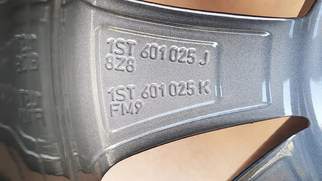 1x Alufelge 16 Zoll 6.0" 4x100 43ET 1ST601025J Skoda Citigo Rim Wheel