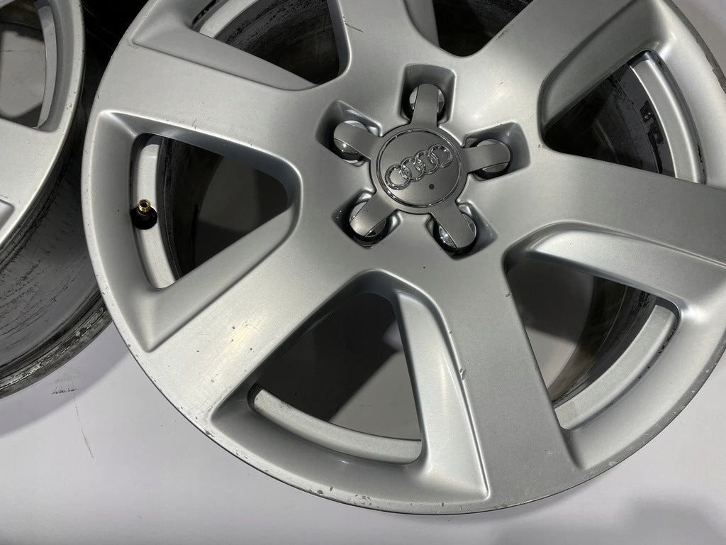 4x Alufelge 17 Zoll 7.5" 5x112 37ET Glanz Silber 4G0601025 Audi A6 Rim Wheel FEL8127358042nf