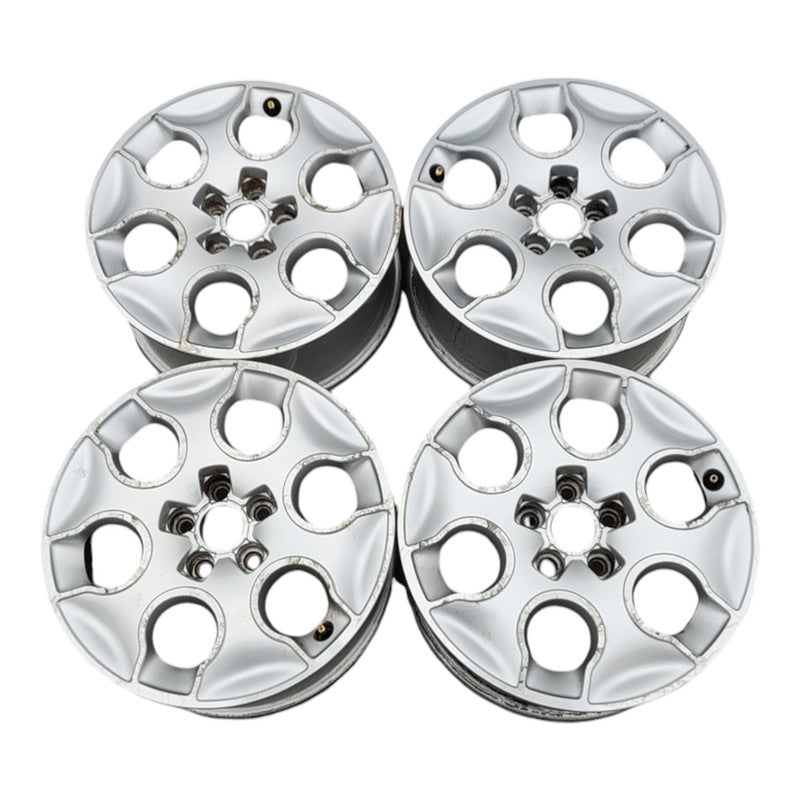 4x Alufelge 15 Zoll 6.5" 5x100 34ET Glanz Silber 8X0601025H Audi A1 Rim Wheel