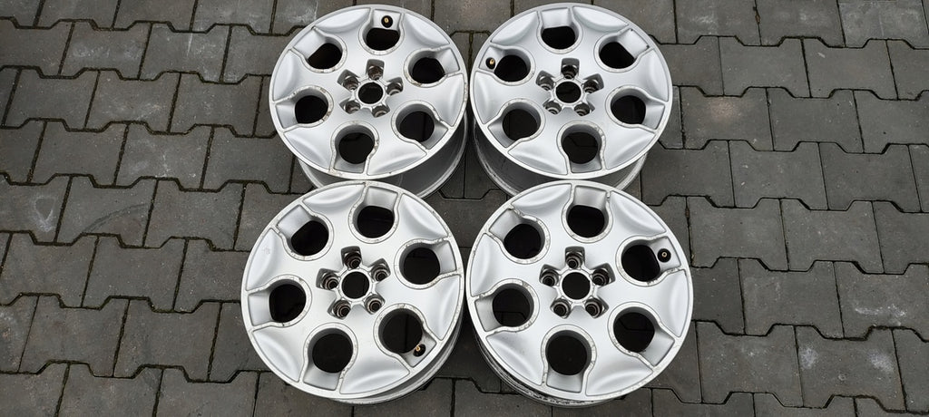 4x Alufelge 15 Zoll 6.5" 5x100 34ET Glanz Silber 8X0601025H Audi A1 Rim Wheel