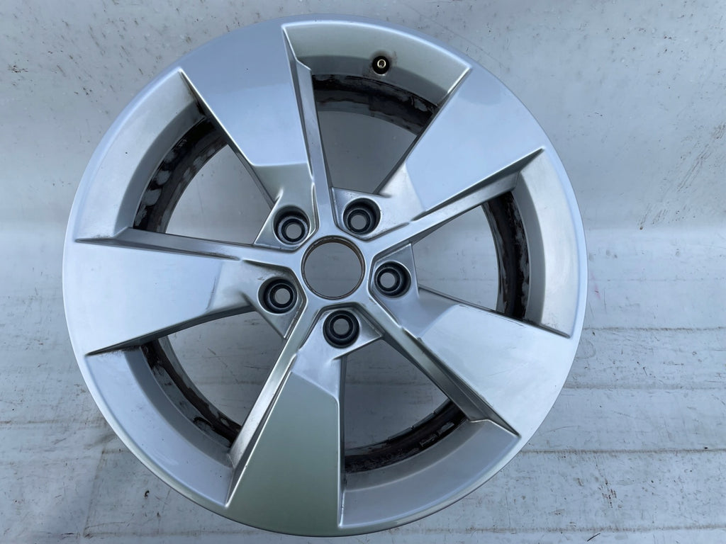 1x Alufelge 17 Zoll 7.0" 5x112 45ET Glanz Silber 5L0601025G Skoda Yeti Rim Wheel FEL7453044073wk