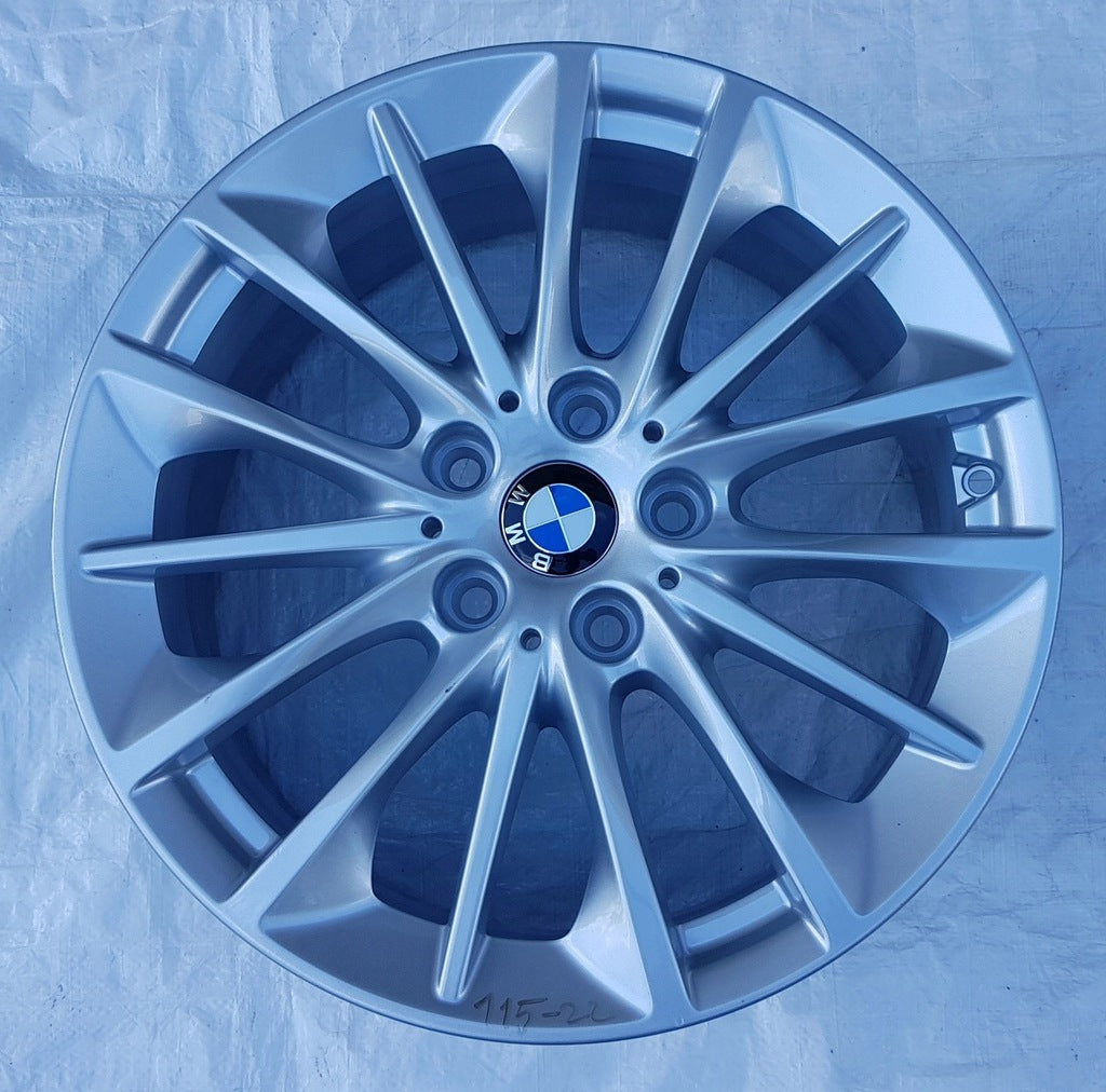 1x Alufelge 17 Zoll 7.5" 5x112 54ET Glanz Silber 6856084 BMW F44 F45 1 F40 F46 FEL9921001703wc