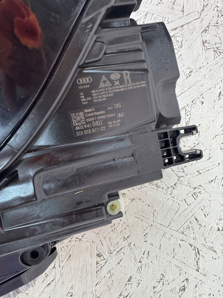 Frontscheinwerfer Audi A6 C8 4K0941040E Full LED Rechts Scheinwerfer Headlight SCH8632198840uc