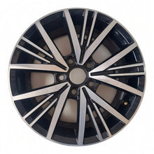 Load image into Gallery viewer, 1x Alufelge 16 Zoll 6.5&quot; 5x112 46ET Glanz Schwarz 5G0601025 VW Golf Vii