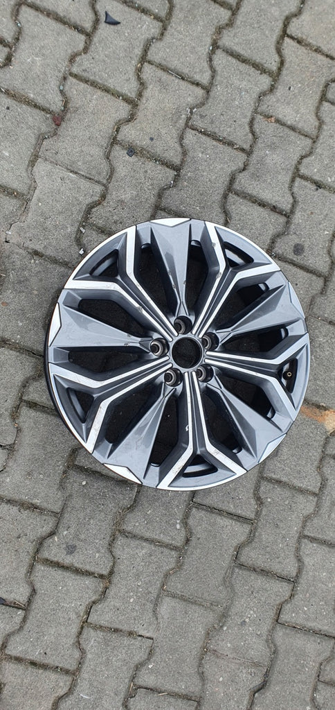 1x Alufelge 19 Zoll 7.0" 5x108 41ET Glanz Schwarz 9834512480 Citroën Ds 4 FEL8305223979vr