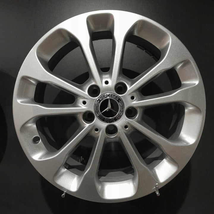 4x Alufelge 17 Zoll 6.5" 5x112 38ET Glanz Silber A1564011700 Mercedes-Benz X156 FEL4541896400fh