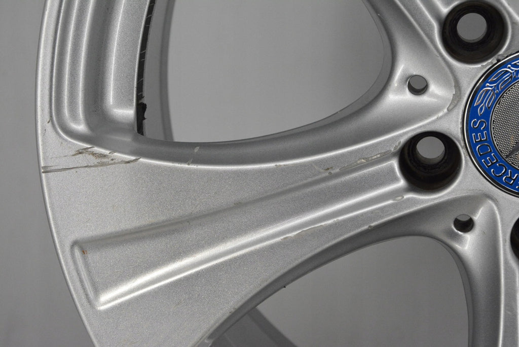 4x Alufelge 18 Zoll 8.0" 5x112 38ET Glanz Silber A2534010800 Mercedes-Benz