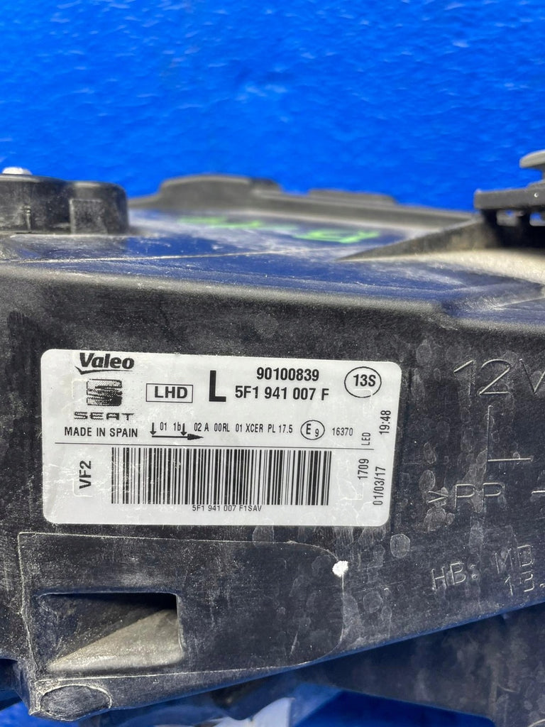 Frontscheinwerfer Seat Leon 5f1 5F1941007F Full LED Links Scheinwerfer Headlight