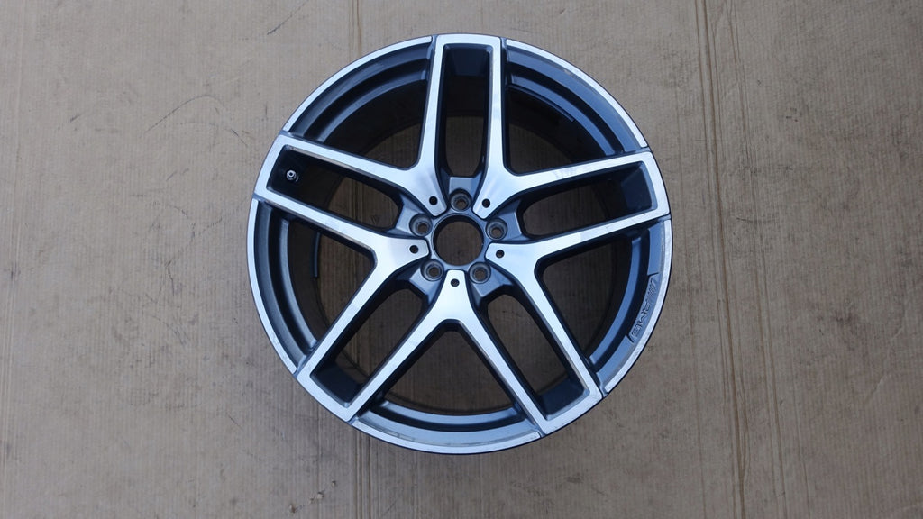 1x Alufelge 21 Zoll 10.0" 5x112 52ET Matt Schwarz A2924012900 Mercedes-Benz Amg FEL5541168591qt