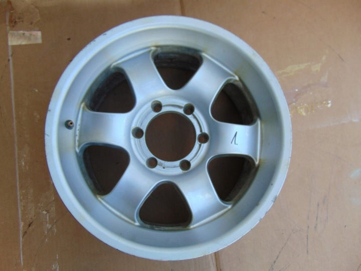 1x Alufelge 17 Zoll 8.0" 6x139.7 Silber Toyota Hilux Vii Rim Wheel FEL8349860337aw
