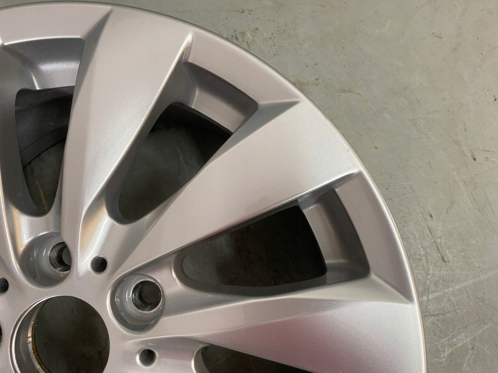 1x Alufelge 17 Zoll 7.5" 5x120 43ET Glanz Silber 6796206 BMW 1 F21 F20 Rim Wheel