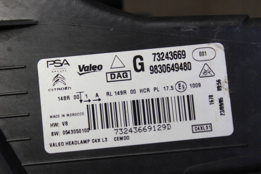 Frontscheinwerfer Citroën C4 III 9830649480 LED Links Scheinwerfer Headlight