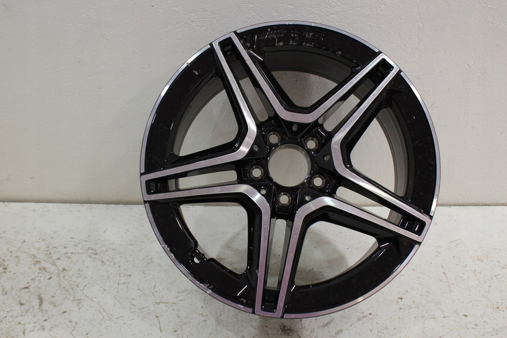 1x Alufelge 18 Zoll 7.5" 5x112 49ET Glanz Schwarz A1774011500 Mercedes-Benz Amg