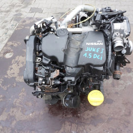 Motor Nissan Juke F15 K9K636 1.5 DCI 110PS 81kW Diesel Engine Komplett MOT8165226876an