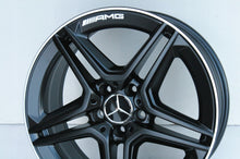 Load image into Gallery viewer, 4x Alufelge 18 Zoll 7.5" 5x112 44ET Matt Schwarz A2054019500 Mercedes-Benz Amg FEL7870386882tp