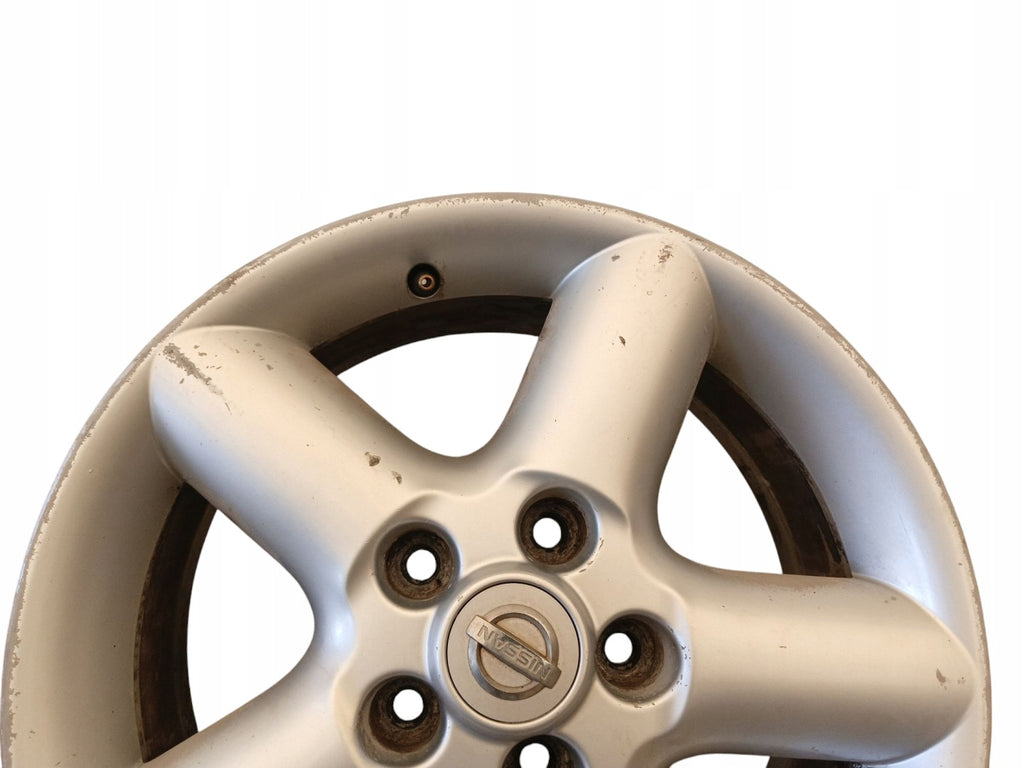 4x Alufelge 16 Zoll 6.5" 5x114.3 Glanz Silber Nissan X-Trail I T30 Rim Wheel FEL9778772044ul