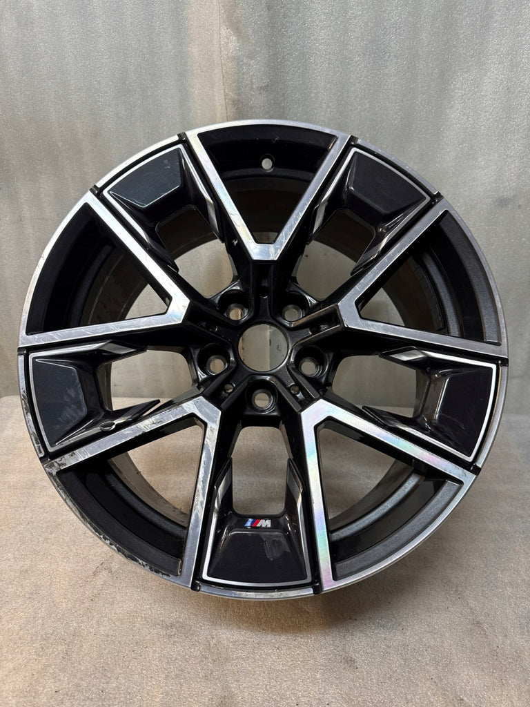 1x Alufelge 18 Zoll 8.5" 5x112 36ET Glanz Schwarz 8747286 BMW Rim Wheel FEL2598524984jm