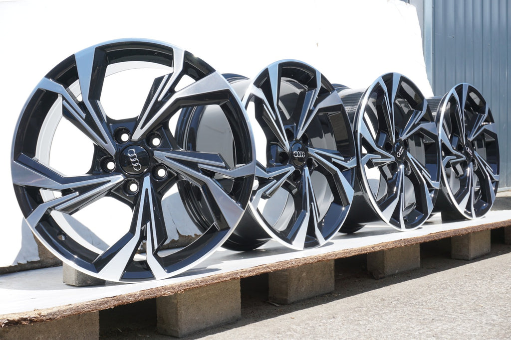 4x Alufelge 18 Zoll 8.0" 5x112 46ET Glanz Graphit 8Y0601025H Audi Mg Rim Wheel FEL7040305159hn